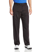 Load image into Gallery viewer, IZOD Men's Golf Microsanded Flat Front Classic Fit Pant, Black, 30W x 32L