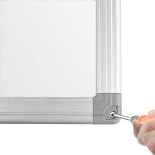 Load image into Gallery viewer, V VAB-PRO 24x36 inch Magnetic Dry Erase White Board w/Pen Tray, Accessories & Installation Kit; Wall Mount, Aluminum Frame. for Office, Home and School- WYP1272436