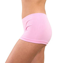 Load image into Gallery viewer, Alyce Intimates Pack of 7 Seamless No Show Womens Boyshort Hipster Panty, Standard & Plus Sizes Grays