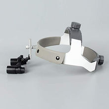 Load image into Gallery viewer, Rong-- Binocular Loupes 4× Optical Glasses Dental Magnifying Glass Surgical Medical Headband Magnifier with LED Headlight Lamp