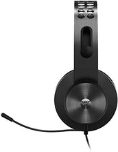 Load image into Gallery viewer, Lenovo Legion H500 PRO 7.1 Surround Sound Gaming Headset, Noise-Cancelling Mic, Memory Foam & PU Leather Earcups, Stainless Steel Headband, PC, PS4, Xbox One, Nintendo Switch, GXD0T69864, Black