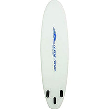 Load image into Gallery viewer, Hydro-Force White Cap Inflatable Stand Up Paddle Board, 10' x 32" x 4" | Inflatable SUP for Adults & Kids | Converts into Kayak | Complete Kit Includes Kayak Seat, Oar, Pump, Travel Bag, Ankle Leash