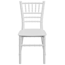 Load image into Gallery viewer, Flash Furniture 10 Pack Kids White Resin Chiavari Chair