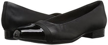 Load image into Gallery viewer, Clarks womens Juliet Monte Pump, Black Leather/Synthetic, 8 US