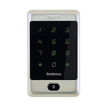 Load image into Gallery viewer, Retekess T-AC800 Wiegand Keypad,Door Access Control System,Touch Keypad RFID,8000 User,Garage Keyless Entry Pad,125KHz Access Control Exit Button
