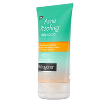 Load image into Gallery viewer, Neutrogena Acne Proofing Daily Facial Scrub with Salicylic Acid Acne Treatment, Exfoliating and Cleansing Face Wash, Oil-Free, 4.2 oz