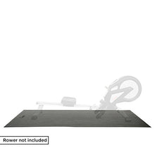 Load image into Gallery viewer, Sunny Health & Fitness NO. 074-M Treadmill Mat Medium, 6.5 ft x 3 ft, Black