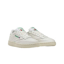 Load image into Gallery viewer, Reebok Women's Club C 85 Sneaker, Chalk/Glen Green/Paper White/Excellent Red, 7