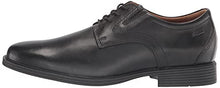 Load image into Gallery viewer, Clarks Men's Whiddon Vibe Waterproof Oxford, Black Leather, 11.5