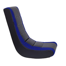 Load image into Gallery viewer, The Crew Furniture 512090 Classic Video Rocker Black/Blue Mesh Racing Stripe