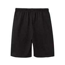 Load image into Gallery viewer, UNACOO Unisex Kids 2-Pack 100% Cotton Shorts for Boys and Girls (Age 3-12 Years) (Black, xs(3-4Y))