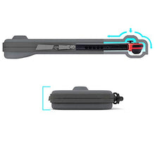 Load image into Gallery viewer, SMOS Carry Case for Nintendo Switch, YKK Waterproof Zipper,Ultra Slim Hard Shell with 10 Game Cartridges, Protective Carrying Case for Travel,Gray (Malachite Green)