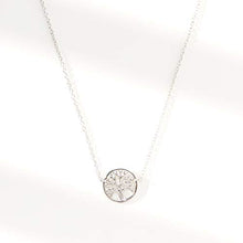 Load image into Gallery viewer, Dear Ava Great Grandmother Gift Necklace: Great Grandma to Be, Generations, Gift Idea, Tree (Silver-Plated-Brass, NA)