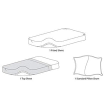 Load image into Gallery viewer, TL Care 100% Natural Jersey Cotton 3 Piece Toddler Sheet Set, Gray, Soft Breathable, for Boys and Girls