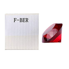 Load image into Gallery viewer, Trolleyshop 1pc Big 60mm Deep Ruby Red 60mm Cut Glass K9 Crystal Giant Diamond Shaped Decoration Jewel Paperweight Wedding Favors, Home Decor, Amazon Shipping