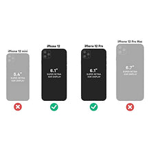 Load image into Gallery viewer, Bundle: OTTERBOX COMMUTER SERIES Case for iPhone 12 & iPhone 12 Pro - (BLACK) + PopSockets PopGrip - (BLUE NEBULA)