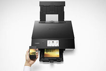 Load image into Gallery viewer, Canon TS8320 All In One Wireless Color Printer For Home | Copier | Scanner | Inkjet Printer | With Mobile Printing, Black, Amazon Dash Replenishment Ready