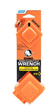 Load image into Gallery viewer, Camco RhinoFLEX 6-in-1 Sewer Cleanout Plug Wrench with Easy Grip Handle- Easily Loosen Any RV Dump Station Cap with Universal Design, 3" or 4" Male and Female Sewer Cleanout Plugs (39755) , Orange