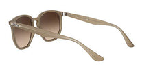 Load image into Gallery viewer, Ray-Ban unisex adult Rb4306 Sunglasses, Opal Beige/Brown Gradient Dark Brown, 54 mm US