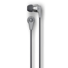Load image into Gallery viewer, Skullcandy S2IKW-K610 Ink'd Bluetooth Wireless Earbuds with Microphone, Noise Isolating Supreme Sound, 8-Hour Rechargeable Battery, Lightweight with Flexible Collar, Street/Gray/Chrome