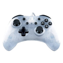 Load image into Gallery viewer, PDP Rock Candy Wired Gaming Switch Pro Controller - Frost White / Clear - Licensed for Switch and OLED - Compact, Durable Travel Controller - Nintendo Switch