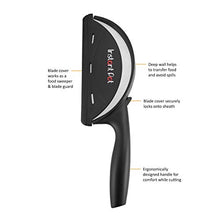 Load image into Gallery viewer, Instant Pot Official Chop and Slide Knife with Sweeping Blade Cover, 7.4-Inch, Black