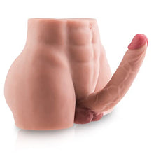 Load image into Gallery viewer, Torso Male Sex Doll with Flexible Dildo Realistic Sex Huge Cock, Men Sex Dolls for Women Tight Anal Hole 8.5 in Cock for Female Masturbation, Unisex Masturbator Sex Toy for Men Women Gay Couple 17LB