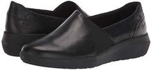 Load image into Gallery viewer, Clarks Women's Kayleigh Step Loafer, Black Interest Suede Combi, 7.5