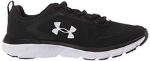 Load image into Gallery viewer, Under Armour mens Charged Assert 9 Running Shoe, Black (002 Black, 11 US
