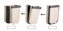 Load image into Gallery viewer, WELLGOODS Collapsible Kitchen Trash Can Foldable Hanging Car Garbage Can Waste Bin