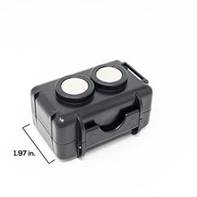 Load image into Gallery viewer, Optimus Tracker Twin Magnet GPS Tracker Case - Waterproof - Neodymium Magnets