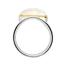 Load image into Gallery viewer, Silpada 'Good Spirits' 5 1/2 ct Natural Rainbow Moonstone Ring in Sterling Silver & 14K Gold Plate, Size 11