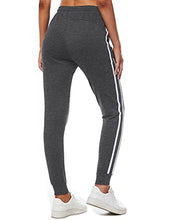 Load image into Gallery viewer, KOJOOIN Womens Sweatpants Casual Joggers with Pockets High Waist Drawstring Yoga Running Workout Sweat Pants Dark Grey-1 S