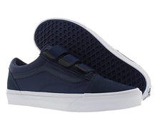 Load image into Gallery viewer, Vans Surplus Nylon/Suede Old Skool V (Dress Blues) Men's Fashion Sneaker Shoes (Numeric_8)