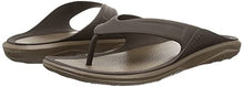 Load image into Gallery viewer, Crocs Swiftwater Wave Flip Flops | Sandals for Men, Espresso/Walnut, 10