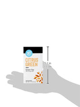 Load image into Gallery viewer, Amazon Brand - Happy Belly Green Tea Bags, Citrus, 20 Count (Pack of 6)