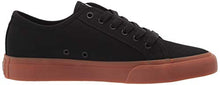 Load image into Gallery viewer, DC mens Manual Skate Shoe, Black/Gum, 10.5 US