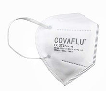 Load image into Gallery viewer, COVAFLU KN95 Disposable Fold Flat Face Mask (Pack of 10 KN95 Face Masks)