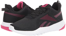 Load image into Gallery viewer, Reebok Women's Flexagon Force 3.0 Cross Trainer, Core Black/Maroon/Pursuit Pink, 10