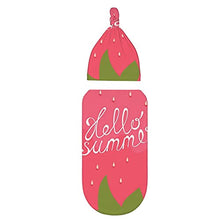 Load image into Gallery viewer, Strawberry Hello Summer Baby Swaddle Cocoon Sack,The Simple Swaddle with Beanie Set ,Soft Stretchy Comfortable Receiving Blanket for Infants & Newborns 0-6 Months