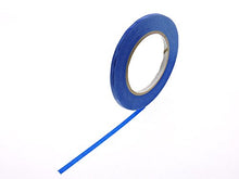 Load image into Gallery viewer, 3pk 1/4 1/2 3/4" in x 60 yd Blue Painters Tape Medium High Tack Sticky Paper Masking Tape Edging Small Projects Fine Trim Detailing Multi Surface Clean Release 21 Day Easy Removal No Residue 6MM-18MM