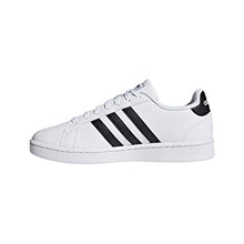 Load image into Gallery viewer, adidas Women's Grand Court, Black/White, 8 M US
