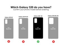 Load image into Gallery viewer, OTTERBOX SYMMETRY CLEAR SERIES Case for Galaxy S20+/Galaxy S20+ 5G (ONLY - Not compatible with any other Galaxy S20 models) - STARDUST (SILVER FLAKE/CLEAR)