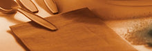 Load image into Gallery viewer, Creative Converting 323401 2PLY 1/8FLD Touch of Color 50-Count Dinner Napkins, 1/8 Fold, Pumpkin Spice, 6.5" x 6.5", Orange