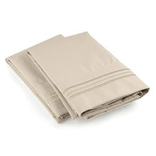 Load image into Gallery viewer, King Size Pillow Cases Set of 2 – Soft, Premium Quality Pillowcase Covers – Machine Washable Protectors – 20x40, 20x36 & 20x48 Pillows for Sleeping 2 PC - King Size Pillow Cover Bedding