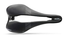 Load image into Gallery viewer, Selle Italia SLR Boost TM SuperFlow Road Bike Saddle - Comfortable Road Bicycle Seat for Men and Women - 248 x 145mm, Men, 218g, Black