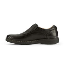 Load image into Gallery viewer, Dockers Mens Mosley Leather Dress Casual Slip-On Shoe, Black Polished, 10 M