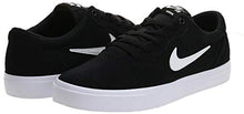 Load image into Gallery viewer, Nike SB Chron Solarsoft Men's Skateboarding Shoes - CD6278 (12 M US, Black/White)