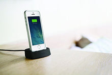 Load image into Gallery viewer, mophie Juice Pack Dock iPhone 5/5s/SE - Black