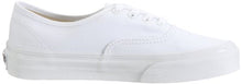 Load image into Gallery viewer, Vans Womens Authentic Canvas Lace Up Sneakers Casual Plimsolls Shoe - True White - 9